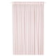 Light pink STENFRÖ sheer curtain with heading tape, made from recycled polyester for energy-saving and privacy.