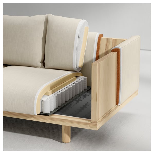 STOCKHOLM 2025 3-seat sofa, Sundhamn beige