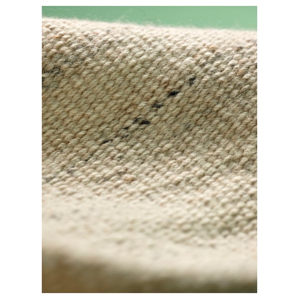 TIDTABELL Rug, flatwoven, beige, 200x300 cm