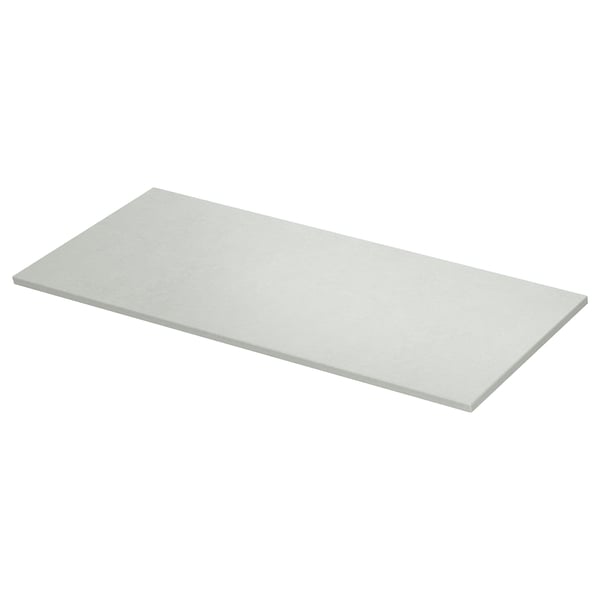 Ikea TOLKEN grey countertop, rectangular, stone effect foil.