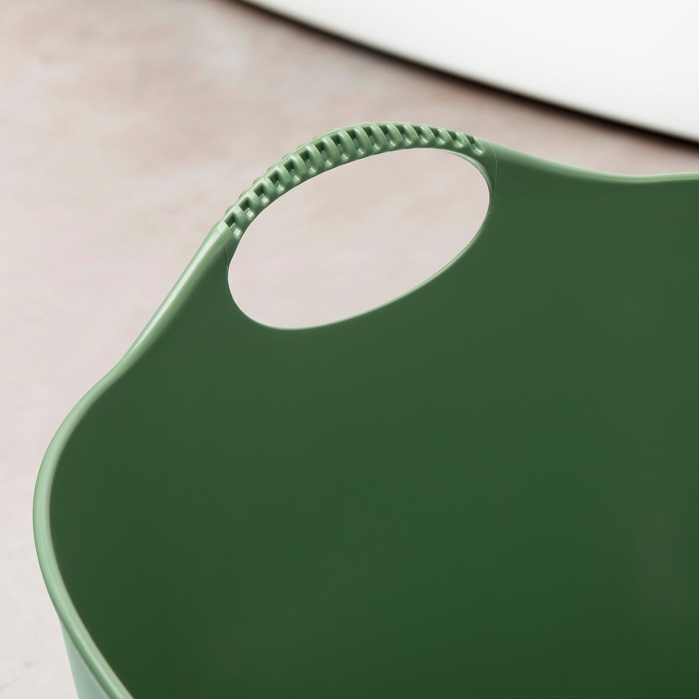 TORKIS flexi laundry basket, in-/outdoor, green, 35 l - IKEA Estonia