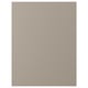 Matt beige UPPLÖV cover panel, square, made of recycled materials.