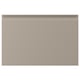 UPPLÖV beige kitchen cabinet with sleek edges and integrated handles.