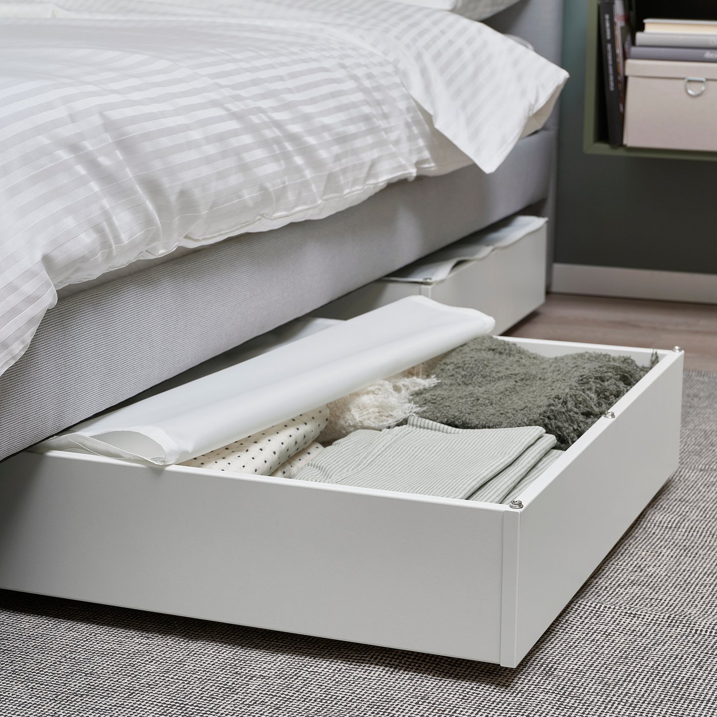 IKEA VARDO 2セット VARDÖ bed storage box, white, 65x70 cm - IKEA Estonia