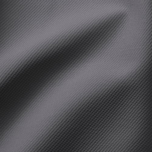 Close-up of VIMLE fabric: soft, textured, two-tone cotton-polyester blend.