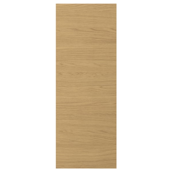 VOXTORP door, oak finish, rectangle, wood grain texture.