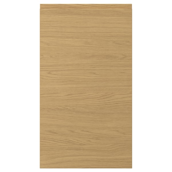 A VOXTORP wooden panel in a light oak colour with a smooth, rectangular shape and sleek design.