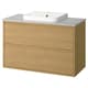 ÄNGSJÖN vanity units with basin