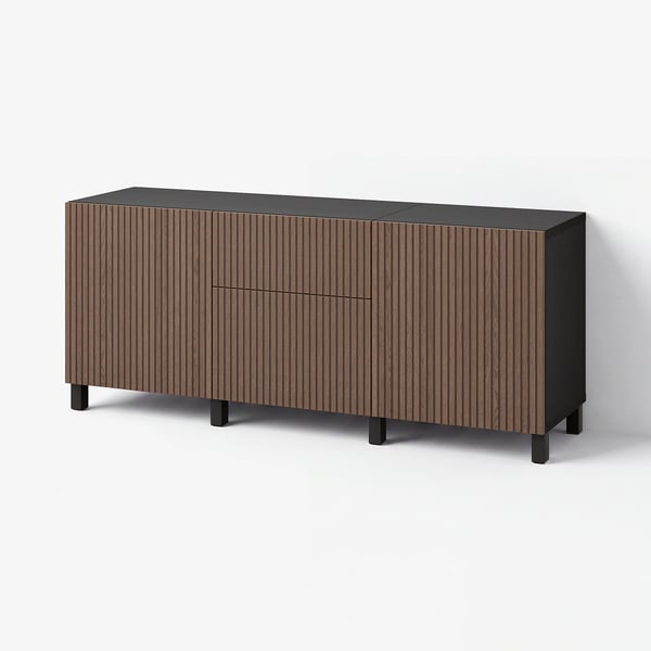 BESTÅ Sahtlitega kapp