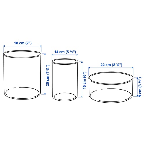 Illustratsioon toote mõõtudega: CYLINDER.