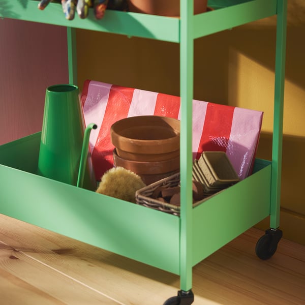 DOFTRIPS Istutusmatt, triibuline roosa/erepunane