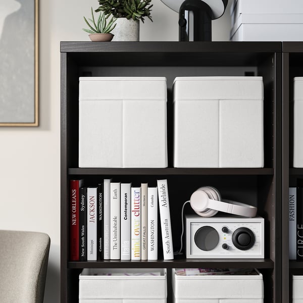 DRÖNA Kast, valge, 25x35x25 cm