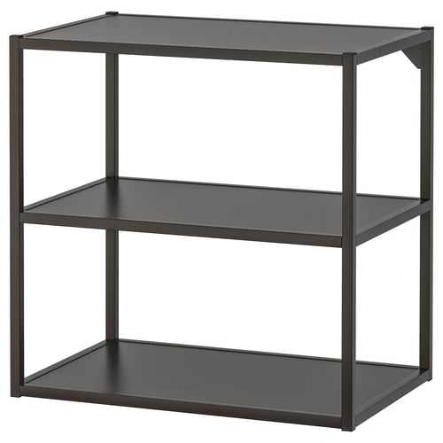 ENHET must metallist vannitoariiul, 3-korruseline, elegantne ja kaasaegne disain rätikute ja kreemide hoiustamiseks.