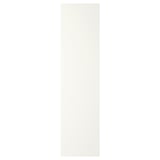 FORSAND uks, valge, ristkülikukujuline, minimalistlik disain.