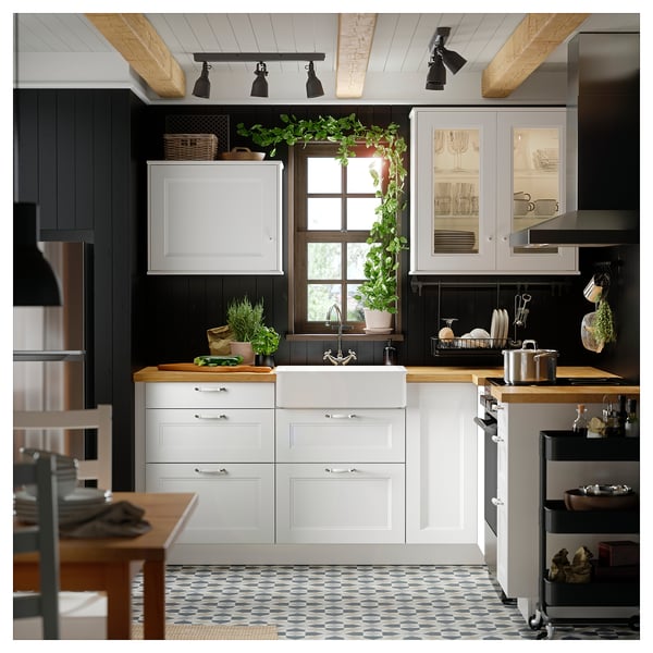 KARLBY Eritellimusel valmistatud tööpind, tamm/spoon, 45.1-63.5x3.8 cm