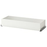 KOMPLEMENT valge sahtel pax garderoobile, ristkülikukujuline, minimalistlik disain.
