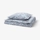 RODGERSIA Tekikott ja padjapüür, sinine/valge, 150x200/50x60 cm