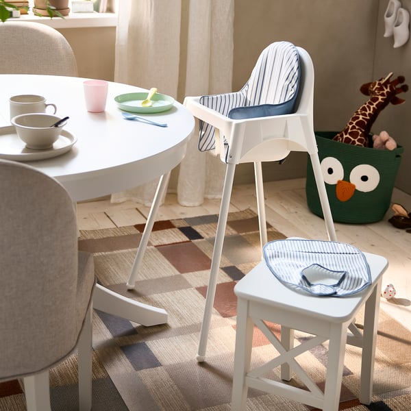 ROSENTORP Taburet, valge