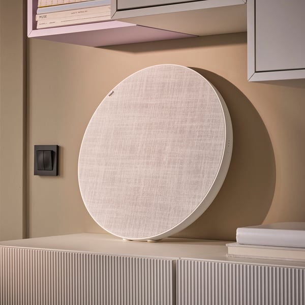 SOLSKYDD Bluetooth-kõlar, valge, 45 cm