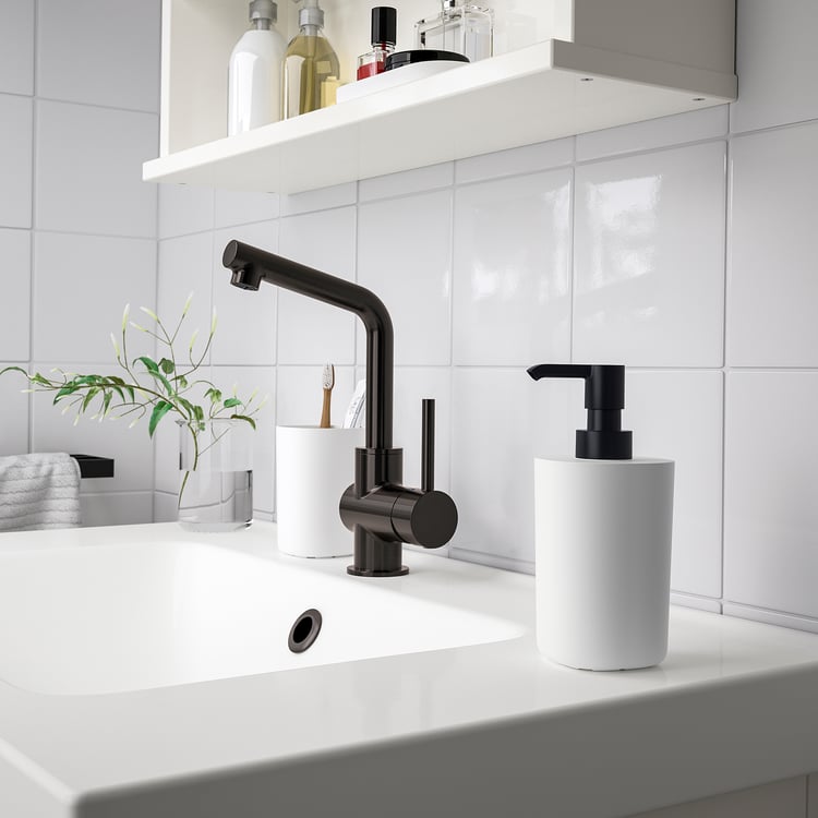 Storavan STORAVAN 3-osaline vannitoakomplekt, valge - IKEA Eesti