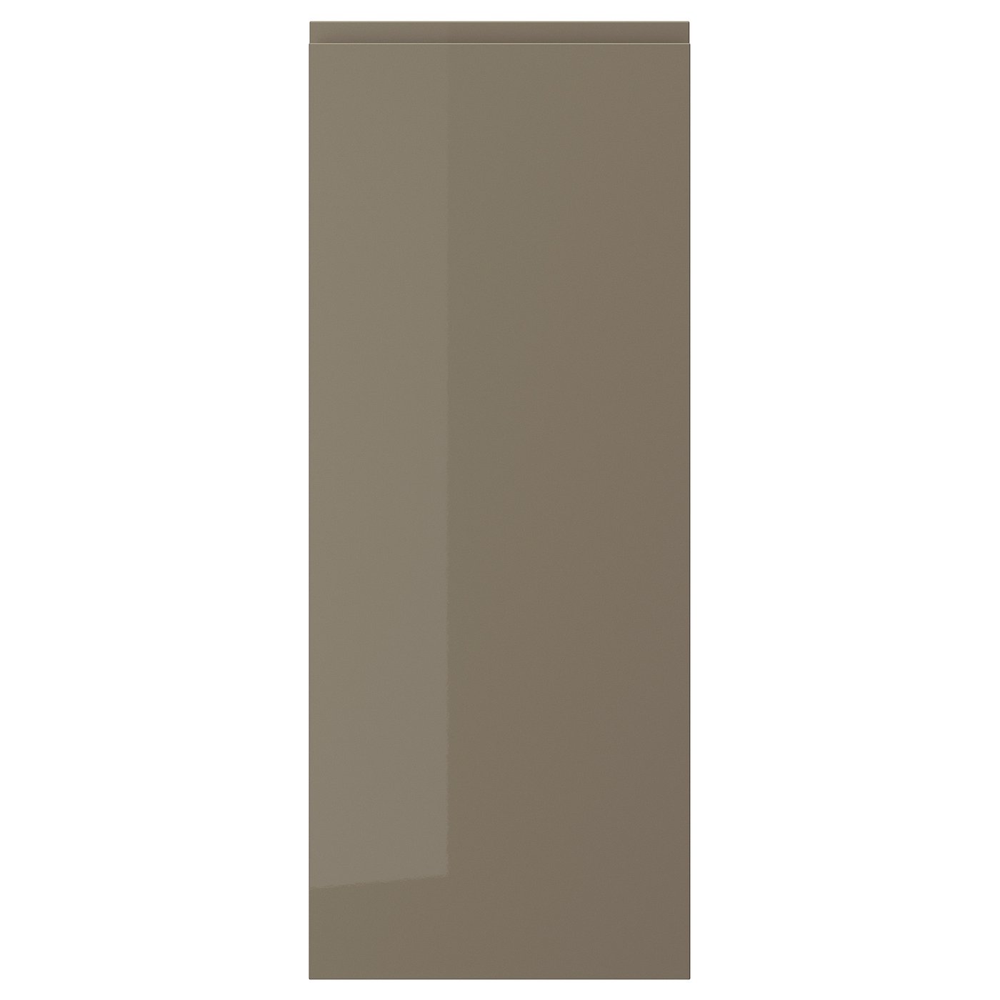 VOXTORP Uks - kõrgläikega tumehall-pruun 40x100 cm