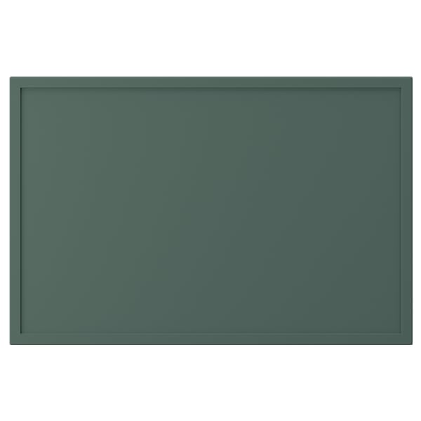 ASPUDDEN Дверь, темный серо-зеленый, 60x40 см