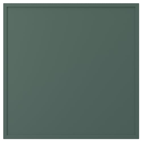 ASPUDDEN Дверь, темный серо-зеленый, 60x60 см