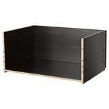BESTÅ Каркас ящика, черно-коричневый, 60x25x40 см