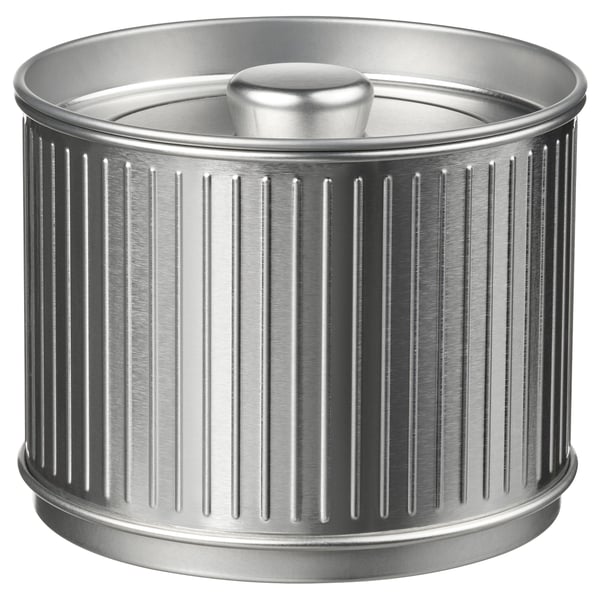 BETTHAJ Банка с крышкой, для кофе/чая/серебристый, 0.6 л