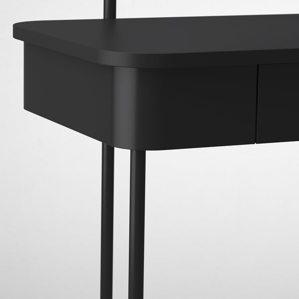 GRÅFJÄLLET Туалетный столик, антрацит, 100x42 см