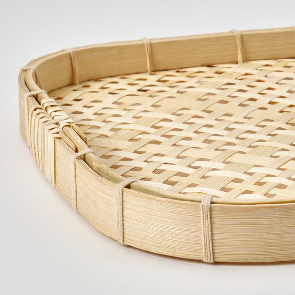 GRÅMÖRT Поднос, бамбук, 71x27 см