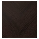 HEDEVIKEN Дверь, темно-коричневый мореный дубовый шпон, 60x64 см