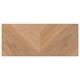 HEDEVIKEN Фронтальная панель ящика, дубовый шпон, 60x26 см