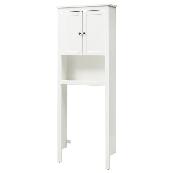 HEMNES Стеллаж д/ванной, белый, 74x25x198 см