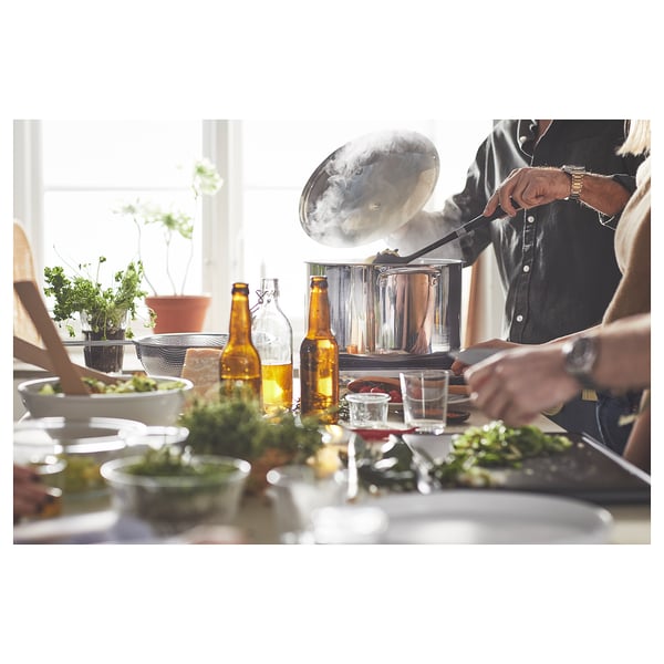IKEA 365+ Кастрюля с крышкой, нержавеющ сталь, 10.0 л