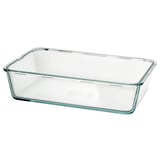 IKEA 365+ Контейнер для продуктов, большой прямоугольн формы/стекло, 3.1 л