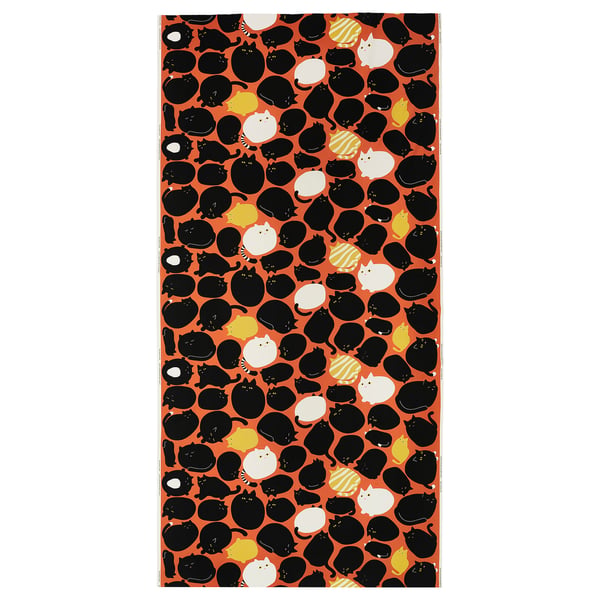 LÄKEMALVA Отрез ткани, оранжевый, 150x300 см