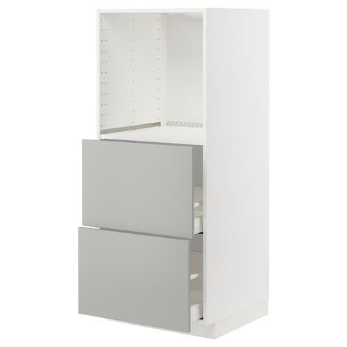METOD / MAXIMERA Высокий шкаф с 2 ящиками д/духовки