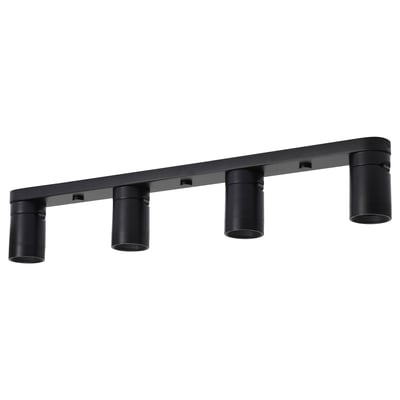 NYMÅNE Потолочный софит, 4 ламп, антрацит