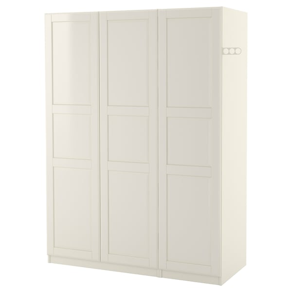 PAX Гардероб, белый/Tyssedal белый, 150x60x201 см