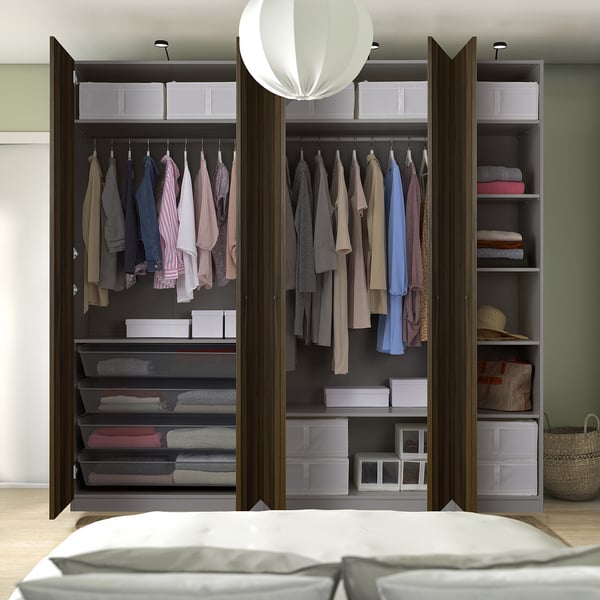 PAX / STORKLINTA Гардероб, комбинация