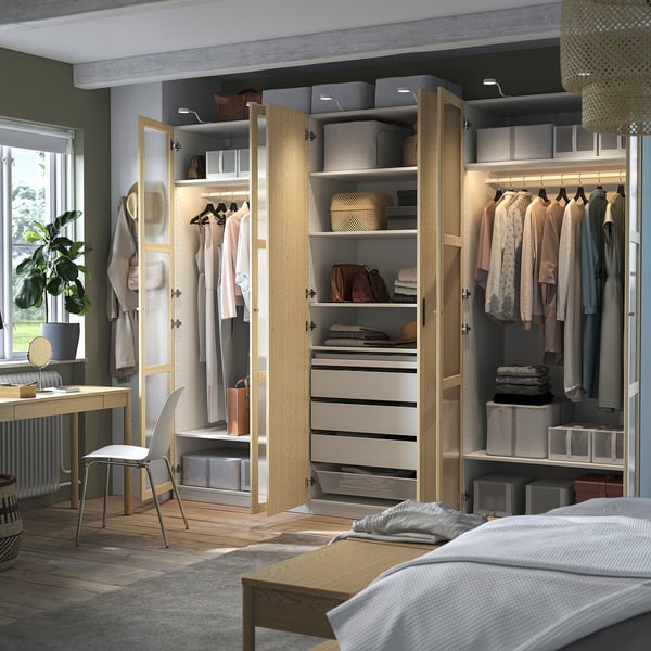 PAX / TONSTAD Гардероб, комбинация