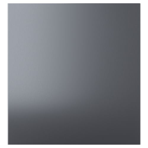 RIKSVIKEN Дверь, под брашированное темное олово, 60x64 см
