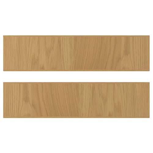 SINARP Фронтальная панель ящика, дубовый шпон, 40x10 см
