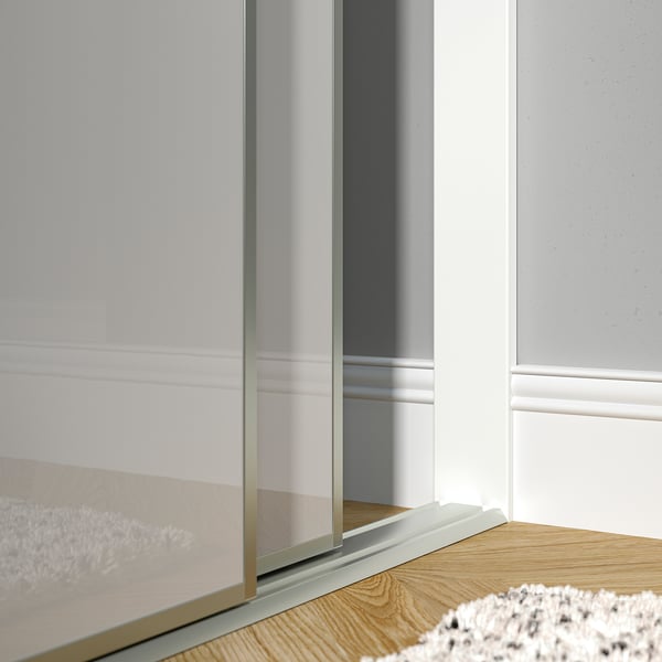 SKYTTA Ограничительная планка,3 паза, 2шт., белый