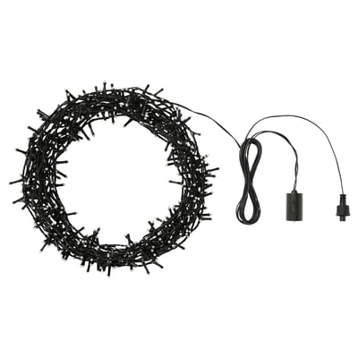 STRÅLA LED гирлянда, для сада чёрный, 20 м