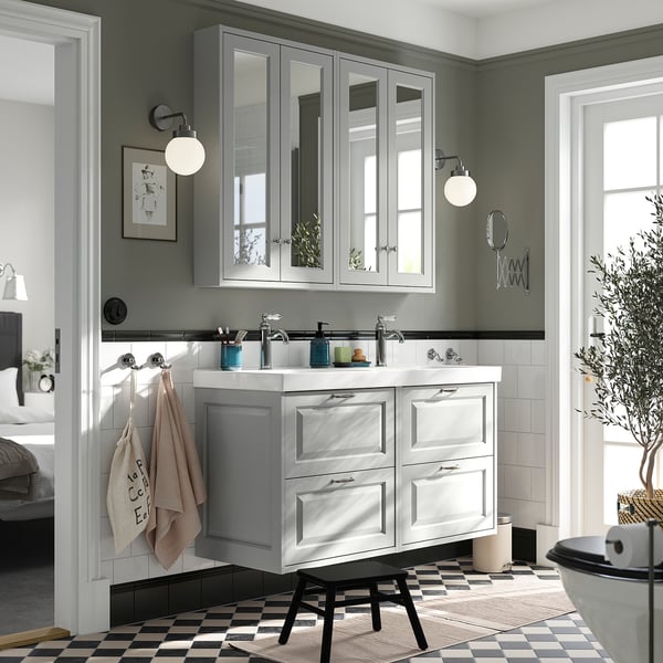 TÄNNFORSEN / ORRSJÖN Шкаф с раковиной
