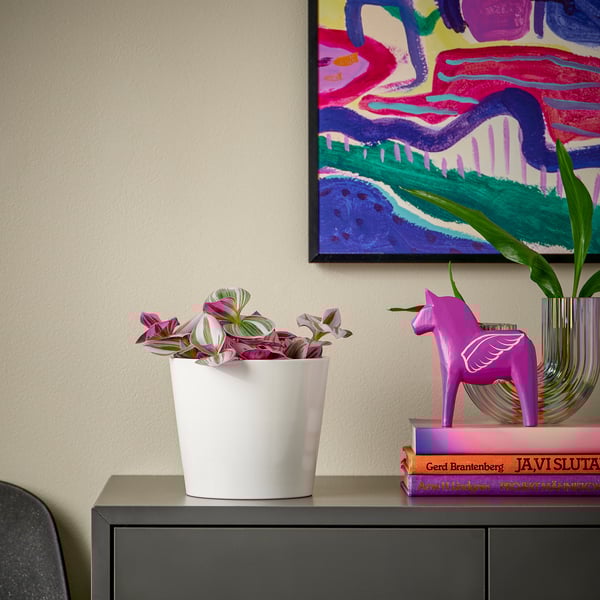 TRADESCANTIA Растение в горшке, Традесканция сиреневый, 12 см