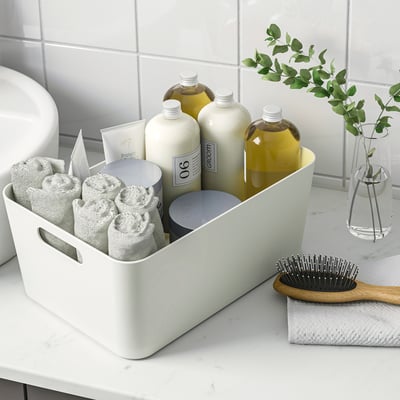 UPPDATERA Контейнер, белый, 34x24 см