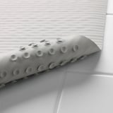 DOPPA دعّاسة حوض استحمام, رمادي فاتح, ‎33x84 سم‏